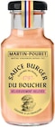 Sauce Burger du Boucher Délicieusement Relevée - MARTIN-POURET dans le catalogue Intermarché Super
