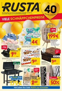 Grillkohle im Rusta Prospekt "Viele Schnäppchenpreise" mit 20 Seiten (Essen)