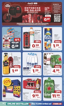 Coca Cola im combi Prospekt "Markt - Angebote" mit 34 Seiten (Aurich)