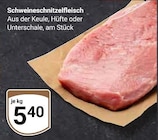 Aktuelles Schweineschnitzelfleisch Angebot bei GLOBUS in Duisburg ab 5,40 €