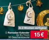 Ramadan Kalender Angebote bei Woolworth Wolfsburg für 15,00 €