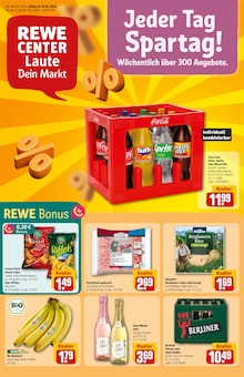 Coca Cola im REWE Prospekt "Dein Markt" mit 32 Seiten (Brandenburg (Havel))