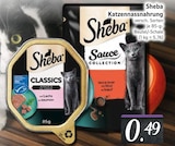 Katzennassnahrung im Angebot bei EDEKA in Wuppertal Katzennassnahrung Angebote von Sheba bei EDEKA Wuppertal für 0,49 €