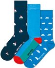 3er-Pack Lite Damen „Cherry“ oder Herren „Boat“* von Happy Socks im aktuellen Netto mit dem Scottie Prospekt für 9,00 €