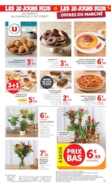 Fleurs en promo dans le catalogue Super U à la page 35