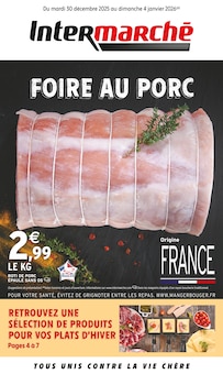 Prospectus Intermarché Super en cours, "FOIRE AU PORC", page 1 sur 12