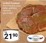 Globus Roastbeef im Angebot bei GLOBUS in Altenburg Globus Roastbeef Angebote von Charoluxe bei GLOBUS Altenburg für 21,90 €