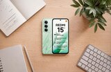 Smartphone redmi 15 vert - XIAOMI - Carrefour à Saumur Smartphone redmi 15 vert - XIAOMI en promo chez Carrefour Saumur à 179,99 €