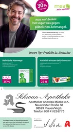 mea - meine apotheke Apotheken Prospekt der aktuellen Woche mit 4 Seiten, gültig von 01.11.2025 bis 30.11.2025, in Plauen und Umgebung Aktueller mea - meine apotheke Apotheken Prospekt in Plauen und Umgebung, "Unsere November-Angebote" mit 4 Seiten, 01.11.2025 - 30.11.2025