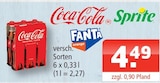 Aktuelles Coca-Cola Angebot bei Getränke Oase in Rheda-Wiedenbrück ab 4,49 €