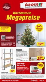 Weihnachtsbaum im toom Baumarkt Prospekt in Bad Oldesloe Aktueller toom Baumarkt Prospekt mit Weihnachtsbaum, "Respekt, wer's selber macht.", Seite 1