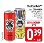 The Real Cola von  im aktuellen EDEKA Prospekt für 0,39 €