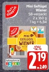 Mini Geflügel Wiener bei EDEKA im Schellhorn Prospekt für 2,19 €