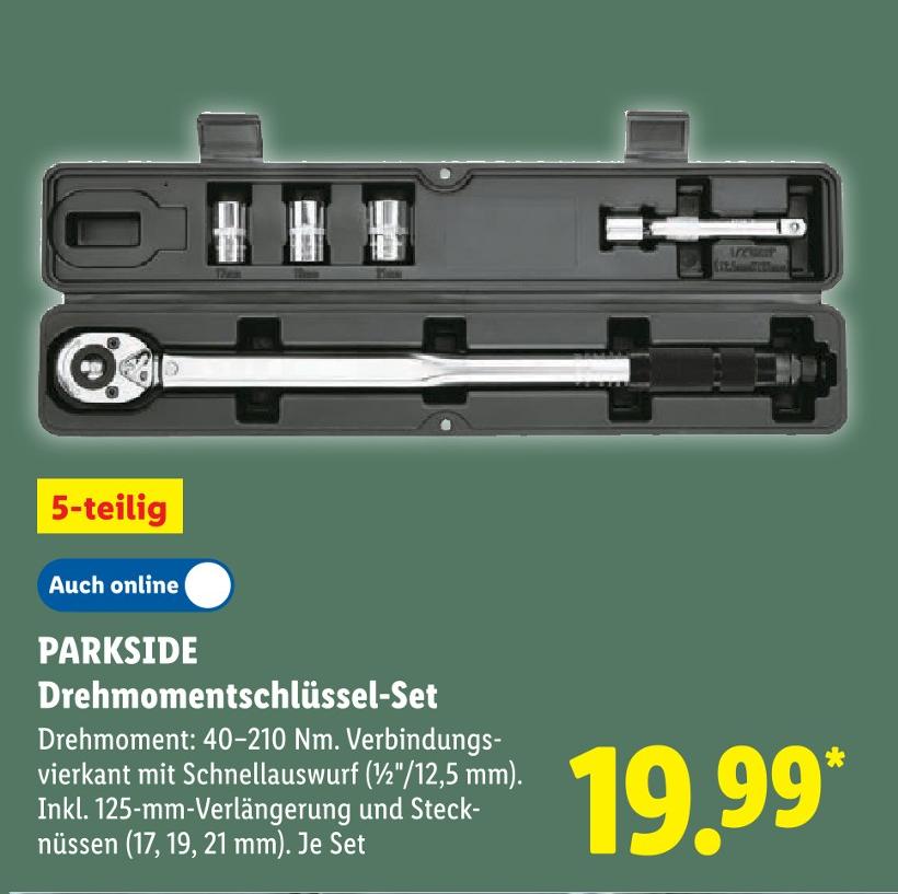 Drehmomentschlüssel-Set