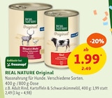 Original Angebote von REAL NATURE bei Fressnapf Lüdenscheid für 1,99 €