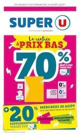 Fournitures Scolaires Angebote im Prospekt "La rentrée À PRIX BAS" von Super U Fournitures Scolaires Angebote im Prospekt "La rentrée À PRIX BAS" von Super U auf Seite 1