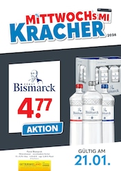 Aktueller Getränkeland Prospekt mit Wasser, "Mittwochskracher", Seite 1