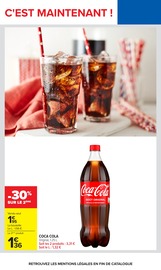 Promos Coca-Cola dans le catalogue "VOS PETITS PRIX DU QUOTIDIEN" de Carrefour Coca-Cola en promo dans le catalogue Carrefour à la page 3