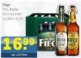 Aktuelle Radler Angebote bei Getränke Arena in Bottrop Aktuelles Pils oder Radler Angebot bei Getränke Arena in Bottrop ab 16,99 €