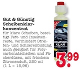 Scheibenklarkonzentrat Angebote von Gut & Günstig bei E center Wiesbaden für 3,99 €
