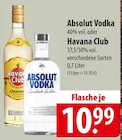 Absolut Vodka Angebote von Absolut bei famila Nordost Kiel für 10,99 €