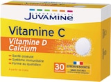 Vitamine C + Vitamine D + Calcium Effervescents - Juvamine en promo chez Intermarché Hyper Vitamine C + Vitamine D + Calcium Effervescents - Juvamine dans le catalogue Intermarché Hyper