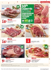 Promos Viande dans le catalogue "25 JOURS AUCHAN" de Auchan Hypermarché Viande en promo dans le catalogue Auchan Hypermarché à la page 11