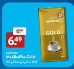 ALDI SÜD Stockstadt - Mahlkaffee Gold Angebot im Prospekt Mahlkaffee Gold bei ALDI SÜD im Stockstadt Prospekt für 6,49 €