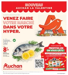 Catalogue Auchan Hypermarché à Marseille, avec 20 pages Prospectus Auchan Hypermarché à Marseille, "VENEZ FAIRE VOTRE MARCHÉ DANS VOTRE HYPER", 20 pages, 09/06/2026 - 15/06/2026