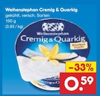 Cremig & Quarkig Angebote von Weihenstephan bei Netto Marken-Discount Reutlingen für 0,59 €