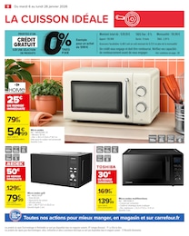 Offre Micro-Ondes Grill dans le catalogue Carrefour du moment à la page 8