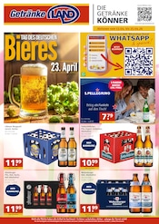 Bier im GetränkeLand Mayer Prospekt in Coswig Aktueller GetränkeLand Mayer Prospekt mit Bier, "DIE GETRÄNKEKÖNNER", Seite 1