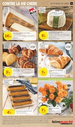 Prix et réduction Pâtisserie dans le prospectus Intermarché en cours Offre Pâtisserie dans le catalogue Intermarché du moment à la page 9