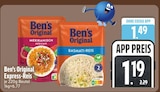Reis im EDEKA Prospekt Mexikanisch Express-Reis von Ben's Original im aktuellen EDEKA Prospekt für 1,19 €