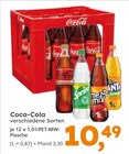 Coca-Cola im Angebot bei Globus-Baumarkt in Saarbrücken Coca-Cola Angebote bei Globus-Baumarkt Saarbrücken für 10,49 €