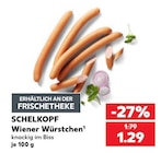 Wiener Würstchen von SCHELKOPF im aktuellen Kaufland Prospekt für 1,29 €