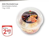 Wurstsalat to go bei GLOBUS im Wiesbaden Prospekt für 2,49 €