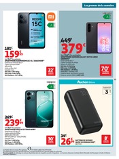 Promos Smartphone dans le catalogue "LES TOPS" de Auchan Hypermarché Smartphone en promo dans le catalogue Auchan Hypermarché à la page 33