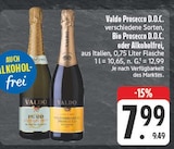 Prosecco D.O.C. Bio Angebote von Valdo bei EDEKA Erlangen für 7,99 €