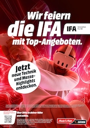 Der aktuelle MediaMarkt Saturn Prospekt: Wir feiern die IFA mit Top-Angeboten
