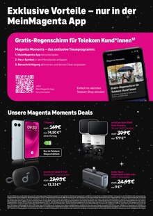 Kamera im Telekom Shop Prospekt "MAGENTA BLACK DAYS" mit 12 Seiten (Trier)