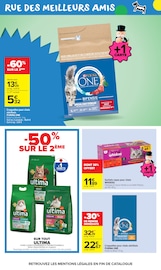 Promos Purina One dans le catalogue "LE MOIS MONOPOLY" de Carrefour Market Purina One en promo dans le catalogue Carrefour Market à la page 42
