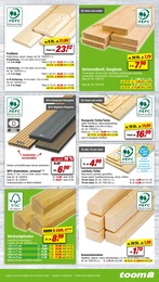 Holz Angebot im aktuellen toom Baumarkt Prospekt auf Seite 5