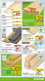 Holz Angebot & Preis im aktuellen toom Baumarkt Prospekt Holz Angebot im aktuellen toom Baumarkt Prospekt auf Seite 5