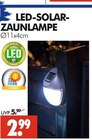 LED-SOLAR-ZAUNLAMPE im Angebot bei Wreesmann in Stade LED-SOLAR-ZAUNLAMPE Angebote bei Wreesmann Stade für 2,99 €