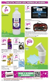 Promos Vaisselle Plastique dans le catalogue "OUI À LA CHASSE AUX PROMOS DE PÂQUES !" de Casino Supermarchés à la page 18