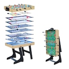 La table de jeux 15 en 1 pliable - TOPLIFE en promo chez Carrefour La table de jeux 15 en 1 pliable - TOPLIFE dans le catalogue Carrefour