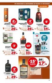 Promos Crème de whisky dans le catalogue "Nos PRIX BAS illuminent vos fêtes" de Super U à la page 79