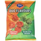 Crackers au riz Snacks of the World Duo Flavours Chili & Wasabi - Action en promo chez Action Crackers au riz Snacks of the World Duo Flavours Chili & Wasabi - Action dans le catalogue Action