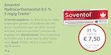 LINDA - Hydrocortisonacetat 0,5 % 5 mg/g Creme Angebot im Prospekt Hydrocortisonacetat 0,5 % 5 mg/g Creme bei LINDA im Prospekt "" für 7,50 €